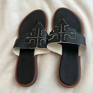 Black Tory Burch sandals